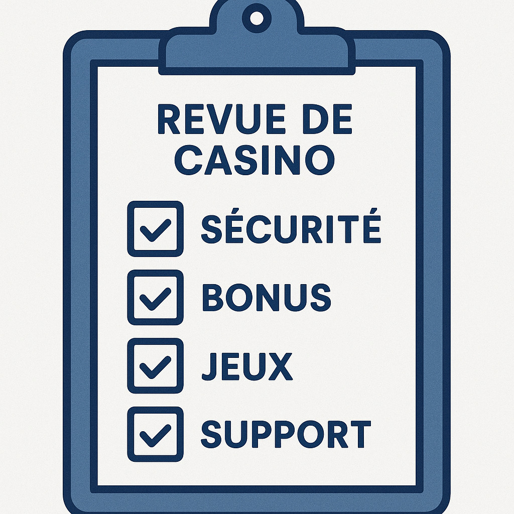 Comment nous évaluons les casinos en ligne